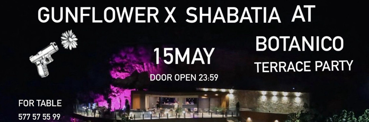 GUNFLOWER X SHABATIA AT BOTANICO