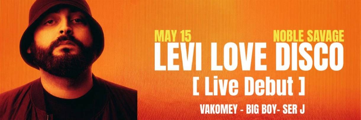 Levi Love Disco - Live Debut at Noble Savage