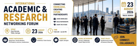 Tbilisi International Academic & Research Networking Forum 2026