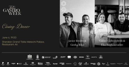 Tbilisi Gastro Week 2026: Финальный гала-ужин