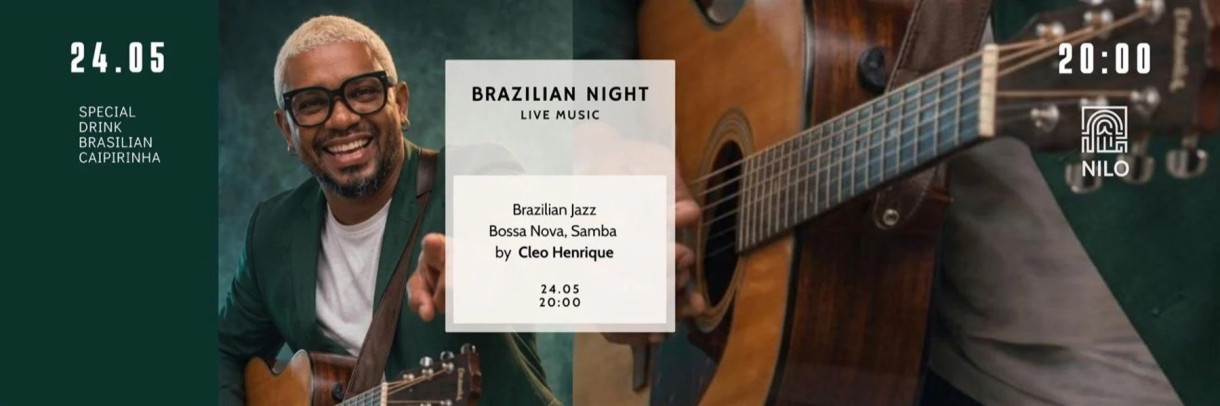 Brazilian Jazz Night with Cléo Henrique!