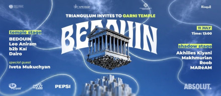 Triangulum invites BEDOUIN to Garni temple