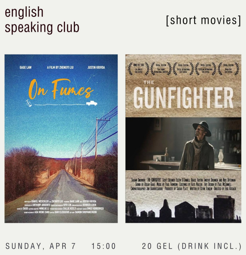 🇬🇧 English speaking club 🇬🇧 Short movies