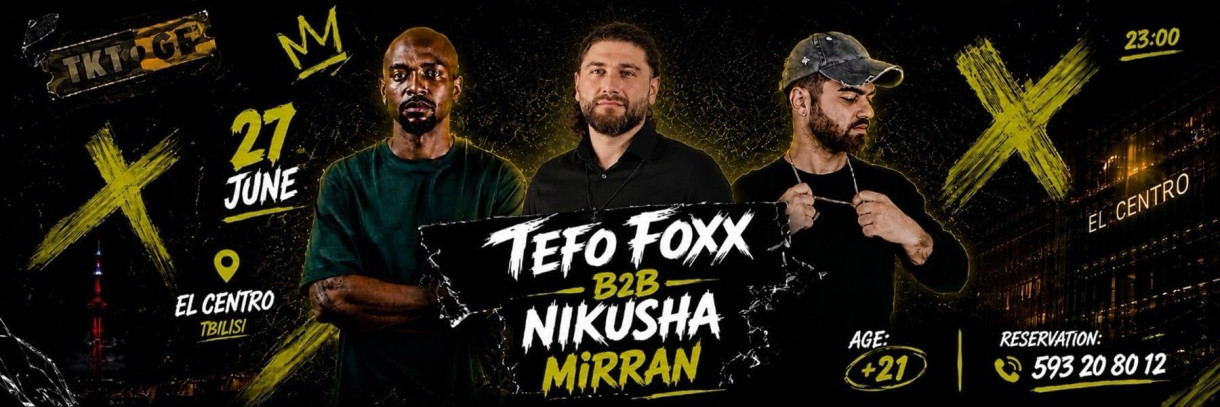 AFRO HOUSE NIGHT WITH TEFO FOXX