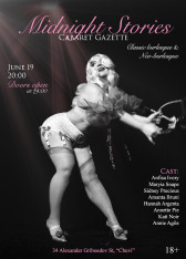 Burlesque show “MIDNIGHT STORIES” from Cabaret Gazette