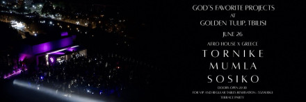 GOD’S FAVORITE PROJECTS X GOLDEN TULIP