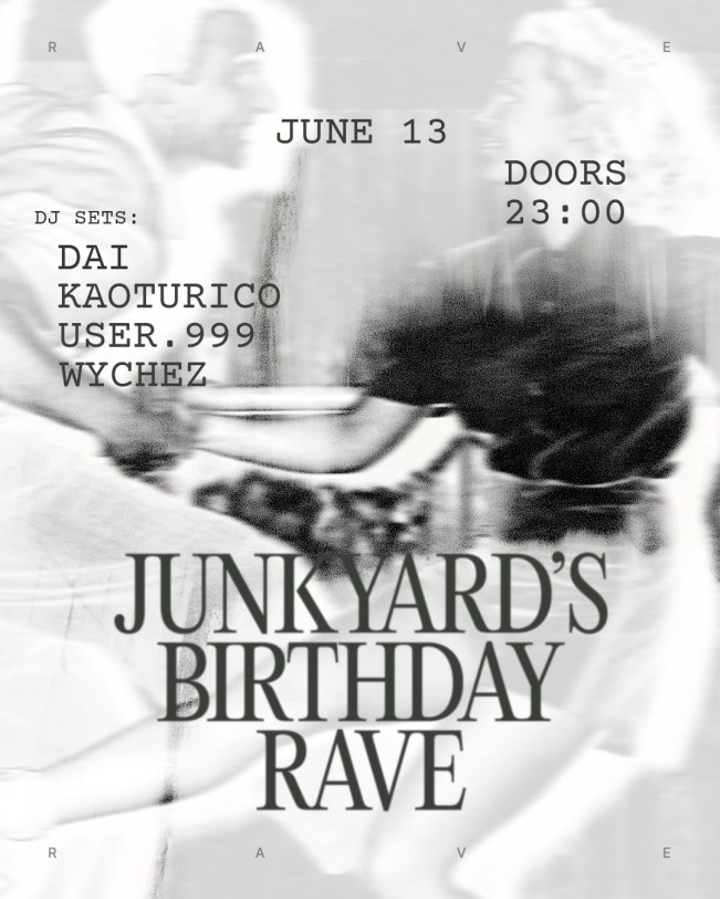 Junkyard’s Birthday Rave