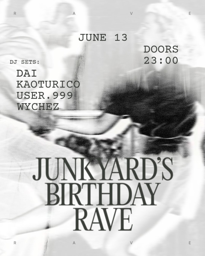 Junkyard’s Birthday Rave