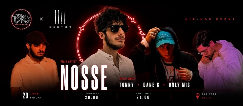 Hip-hop evening - Bar tsre x sector tbilisi