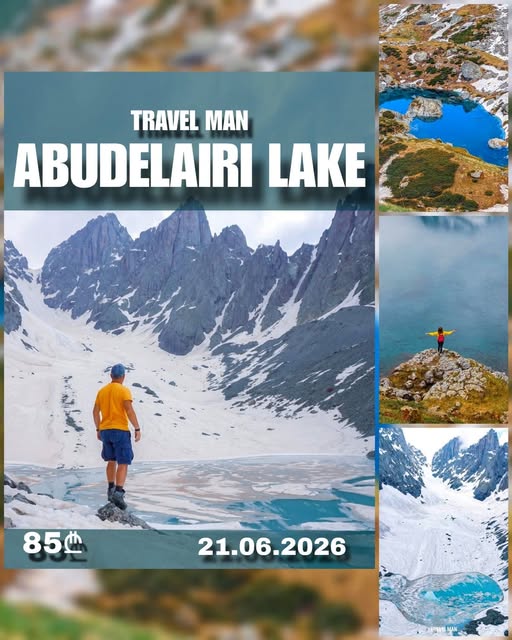 TravelMan გთავაზობთ ერთ დღიან სალაშქრო ტურს ხევსურეთში აბუდელაურის ფერად ტბებზე