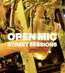 OPEN MIC. STREET SESSIONS