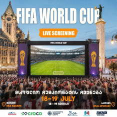 FIFA WORLD CUP FINAL IN BATUMI — Watch the Decisive Matches on the Big Screen