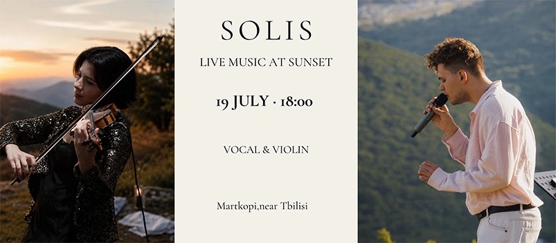 SOLIS — Sunset Music in Nature | Live Vocals & Violin
