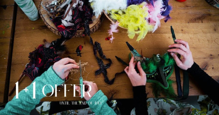 Mask decorating workshop
