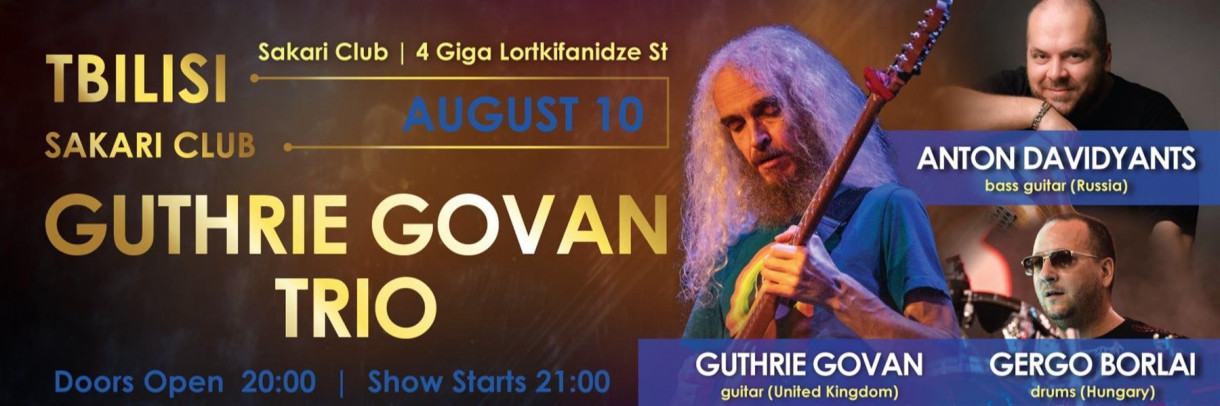 Guthrie Govan Trio - Tbilisi