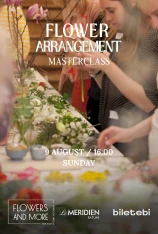 Flower Arrangement Masterclass at Le Meridien Batumi