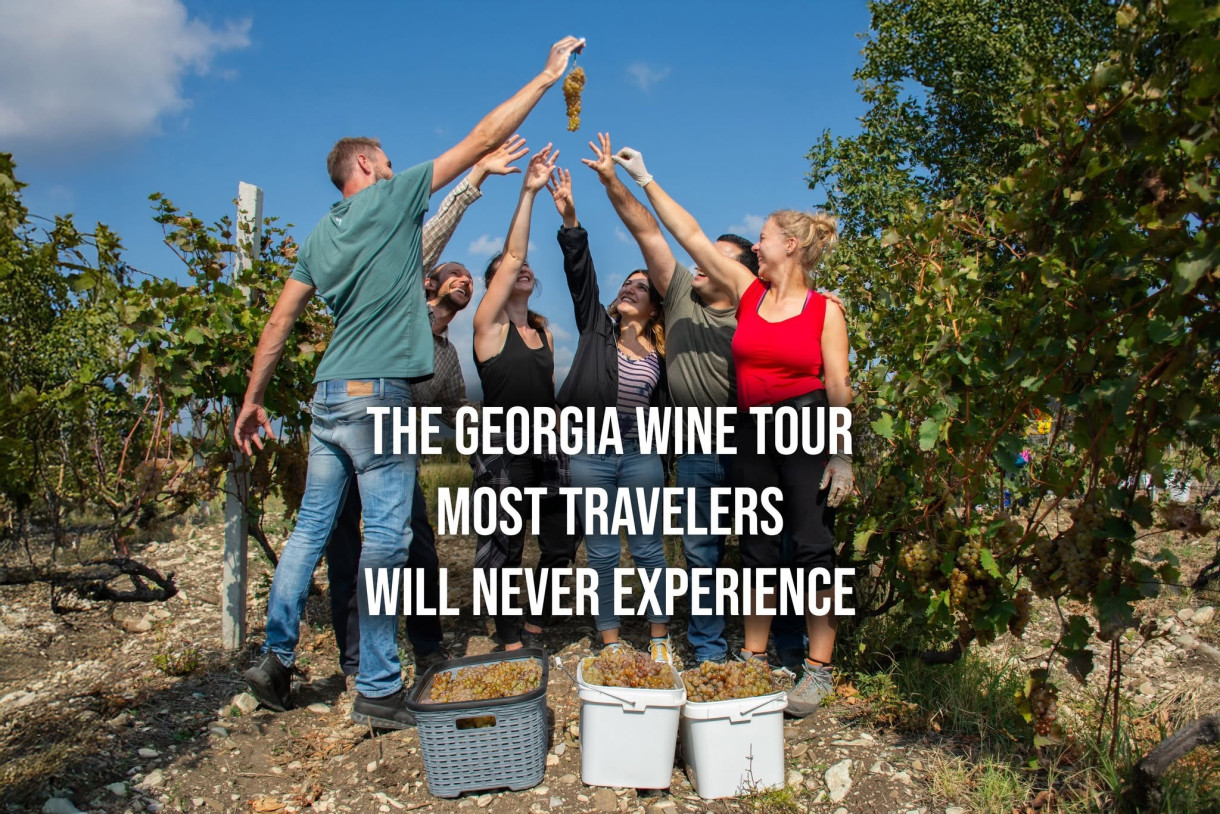 6-day Georgia Wine and Grape Picking Group Tour