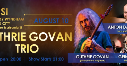 Guthrie Govan Trio in Tbilisi