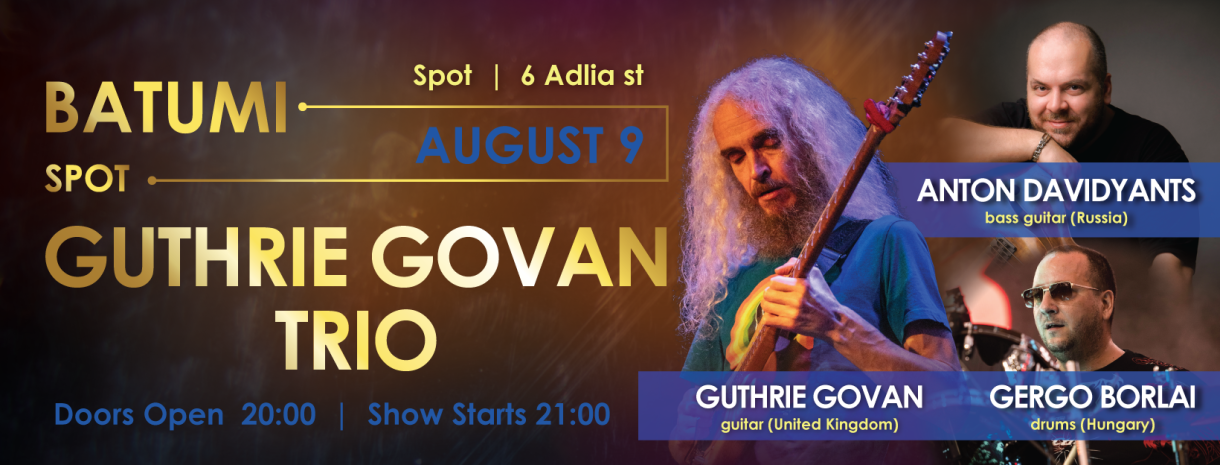 Guthrie Govan Trio in Batumi