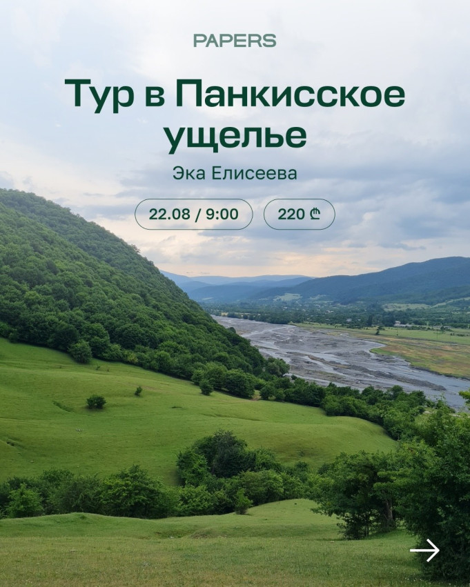 Тур в Панкисское ущелье