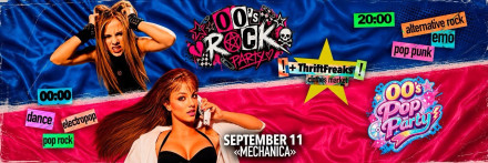 00’S ROCK + 00’S POP PARTY