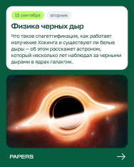 Экзотическая физика черных дыр