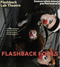 A high-energy, unpredictable clown party and live electronic music madness by Flashback Fools!
