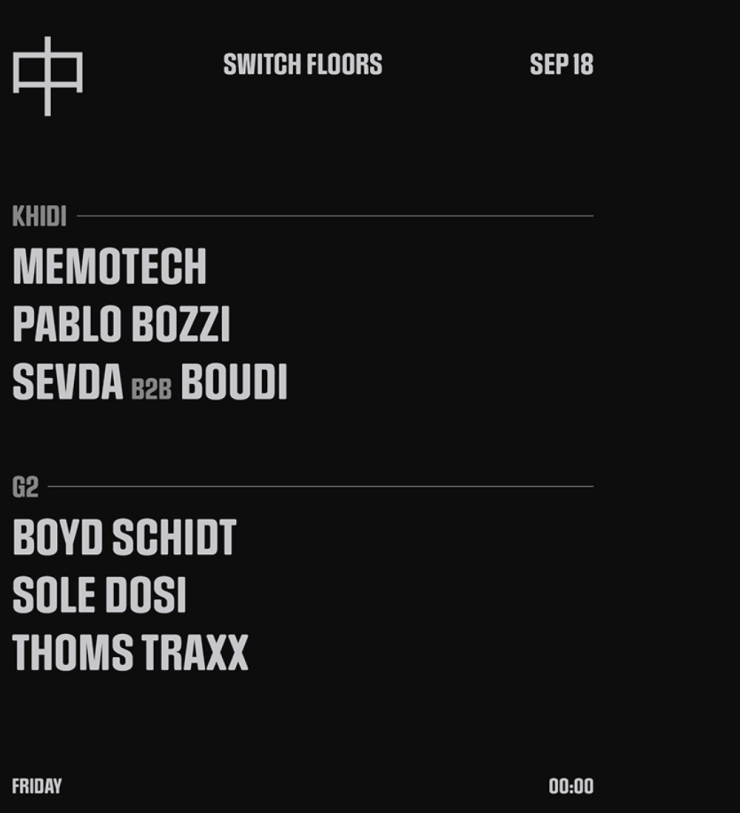 FRIDAY 中 SEPTEMBER 18