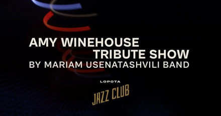 Amy Winehouse Tribute Show by Mariam Usanetashvili’s Band