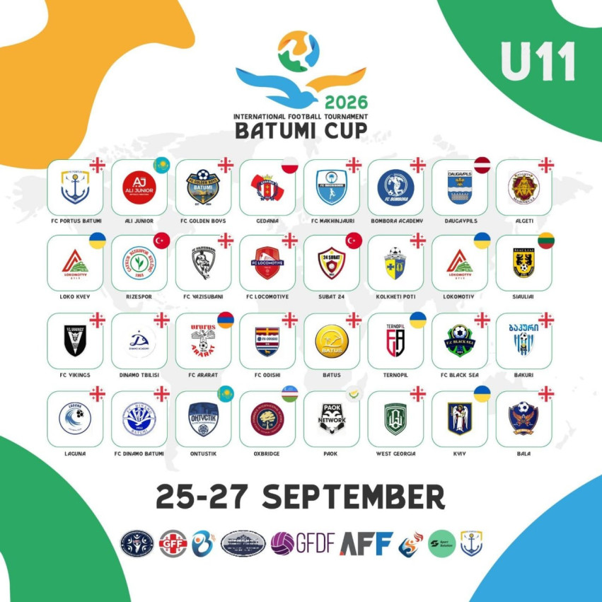 Футбольный турнир BATUMI CUP U11