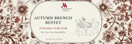 Autumn Brunch at Tbilisi Marriott