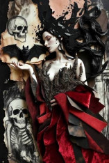 Gothic 3D Collage