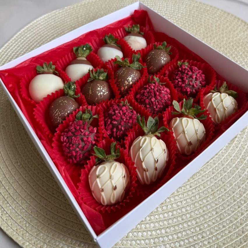 Berries in Belgian Chocolate