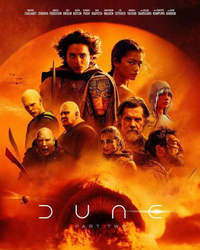 Film screening in „Zazerkal'e“ Dune: Part Two (2024)