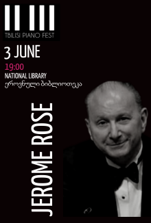 ჯეროუმ როუზი • TBILISI PIANO FESTIVAL