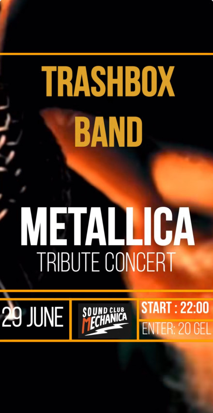 METALLICA tribute concert