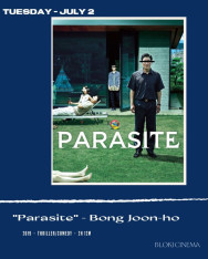 The film “Parasite” at Bloki.artspace July 2 at 20:00