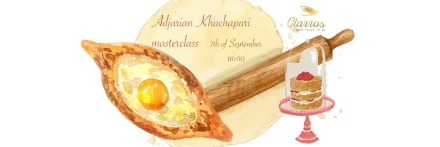 Adjarian khachapuri and Dessert Masterclass by GastroMania