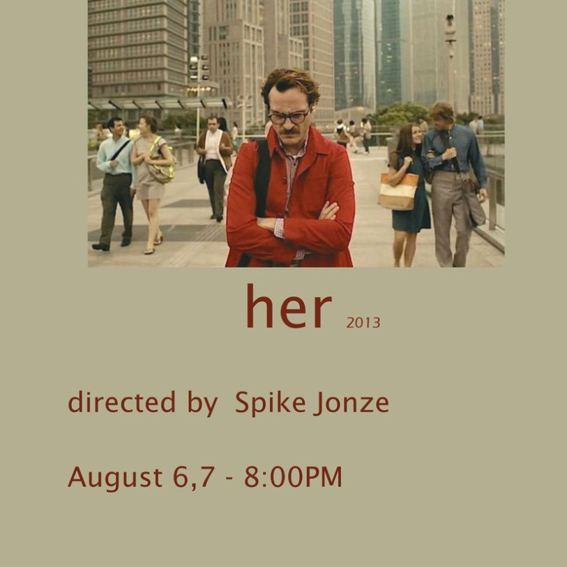 შემოგვიერთდით ‘Her’-ის ჩვენებაზე ჩვენს კაფეში