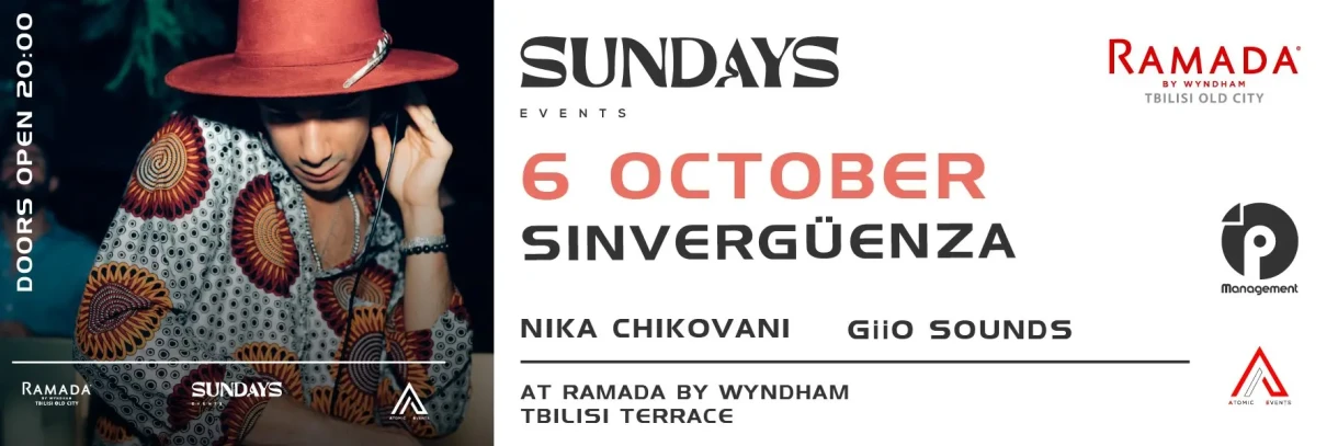 Sundays Events - Sinvergüenza