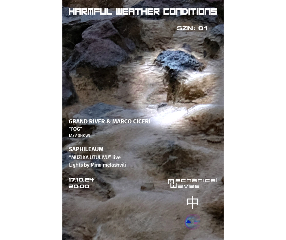 Unfavorable meteorological conditions A series of seasonally divided audio-visual events