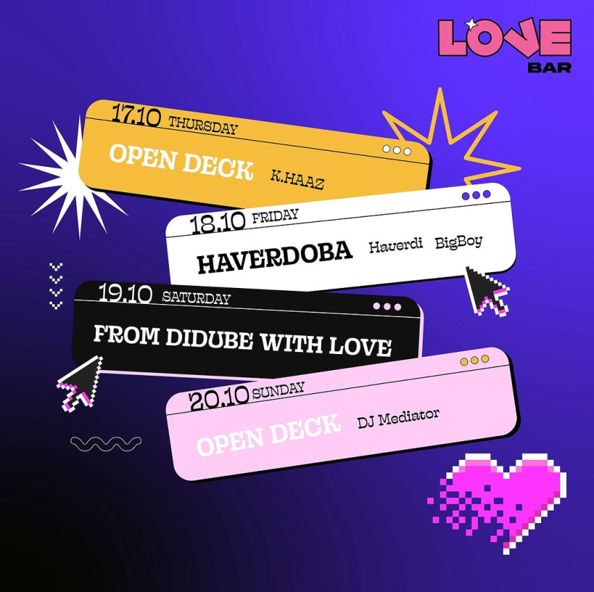 LoveBar weekend