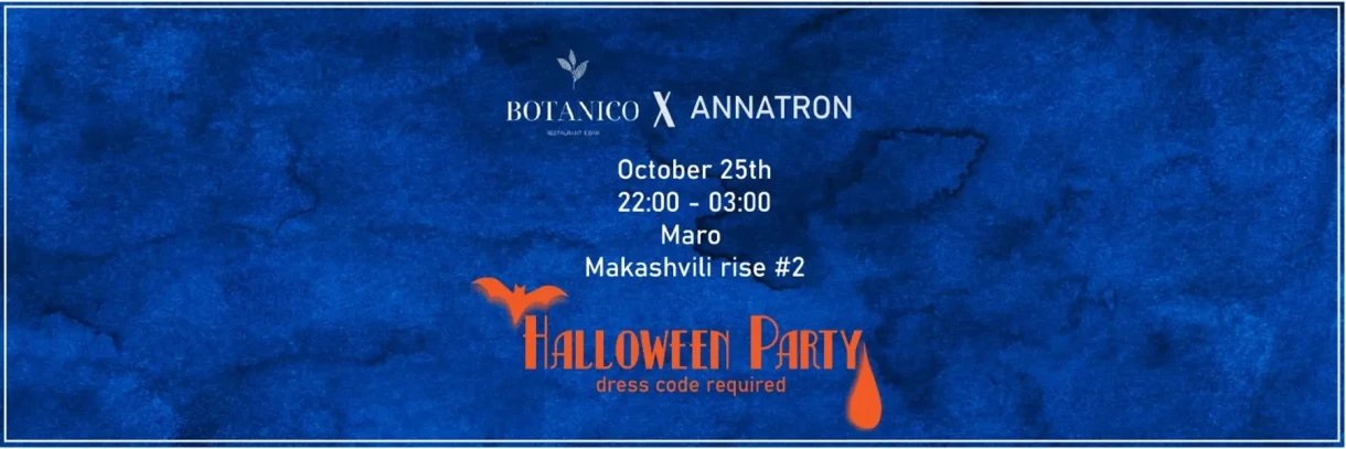 HALLOWEEN PARTY AT BOTANICO