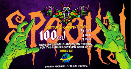 Halloween Weekend at Nomand's Bar for three days!