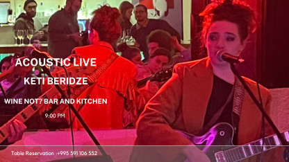 Keti Beridze at Wine Not Bar and Kitchen?