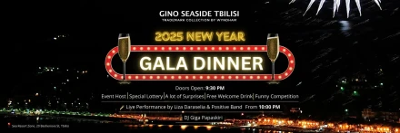 Gino Seaside Tbilisi-ის ახალი წლის განსაკუთრებული ღამე!