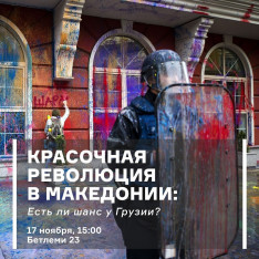 Красочная революция в Македонии: есть ли шанс у Грузии?
