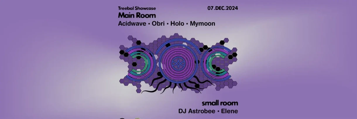 TREEBAL Showcase at Mtkvarze: Acidwave • Obri • Holo • Mymoon • DJ Astrobee • Elene