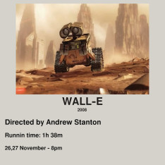 Screening of Pixar’s masterpiece WALL·E!