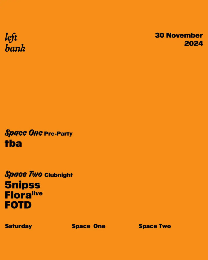 Left Bank Clubnight: Flora | FOTD